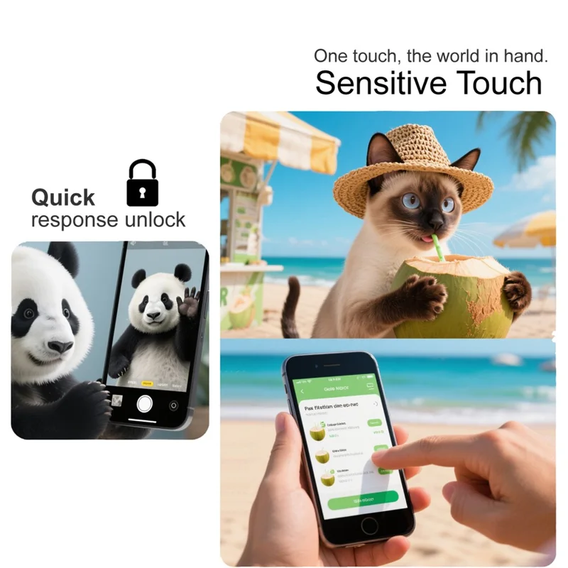 IMAK H Series For vivo X300 5G Screen Protector Tempered Glass HD Clear Film (NOT Complete Covering) (Fingerprint Unlock)