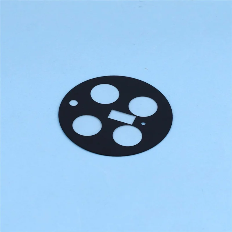 2 Unidades para vivo X300 Pro 5G Protetor de Lente da Câmara 2.5D Borda Arredondada Impressão em Seda Vidro Temperado Cobertura Total Filme para Lente Traseira