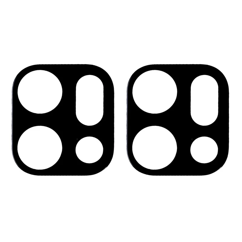 2 stuks voor Oppo Find X9 Pro 5G Cameralensbeschermer 2.5D Boogrand Zijdeprint Gehard Glas Volledige Dekking Achterlensfolie