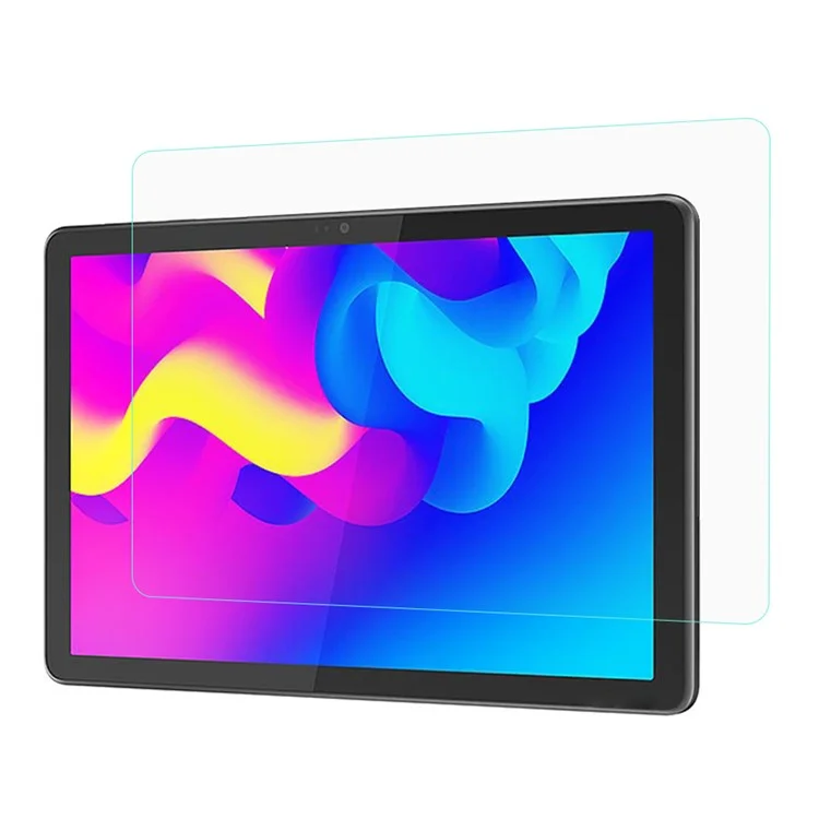 For TCL Tab 10 LTE 0.3mm Anti-scratch Tablet Screen Protector Anti-explosion Arc Edge HD Tempered Glass Film