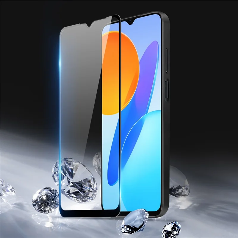 DUX DUCIS For Honor X8 5G Full Screen Protector 2.5D Flat Screen Medium Alumina Glass HD Clear Film