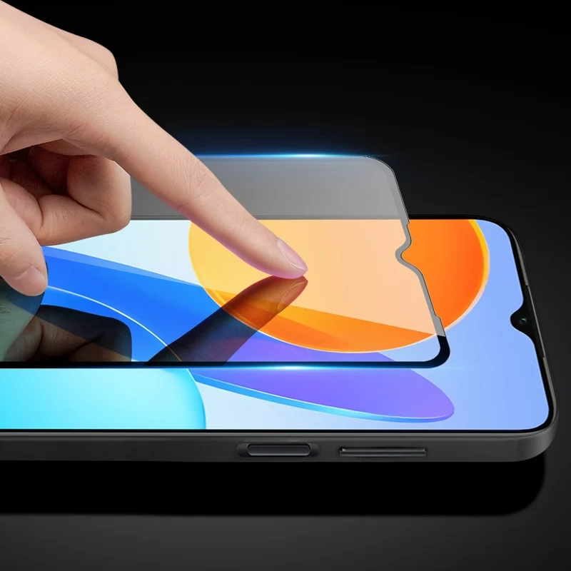 DUX DUCIS For Honor X8 5G Full Screen Protector 2.5D Flat Screen Medium Alumina Glass HD Clear Film