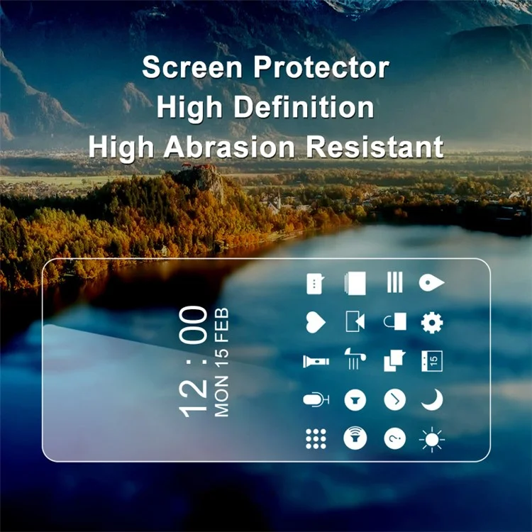 Protector de pantalla de serie TPU IMAK ARM (no cubre por completo) para Xiaomi Redmi Note 12 5G (China) / (India) / (Global) / Poco X5 5G, película protectora de pantalla a prueba de explosiones