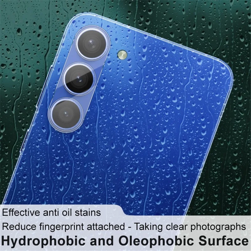 IMAK Anti-scratch Ultra Clear Camera Lens Protector for Samsung Galaxy S23 / S23+, Integrated Tempered Glass Lens Film + Acrylic Lens Cap