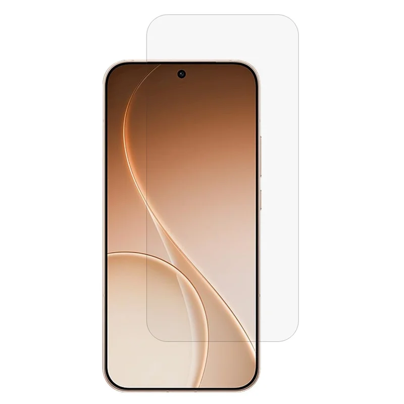 For Oppo Reno15 5G Screen Protector 0.3mm Arc Edge Ultra Clear Tempered Glass Film, Not Complete Coverage