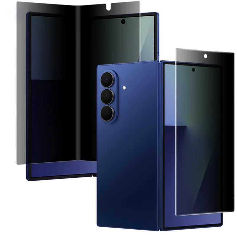 IMAK Privacy Hydrogel Film III for Samsung Galaxy Z Fold7 5G 1 Set Anti-Spy TPU Full Screen Film (Front Screen + Inner Large Screen)