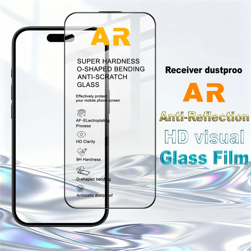 IMAK AR Anti Reflective Series For iPhone Air Screen Protector Full Coverage Ultra Clear Tempered Glass Film