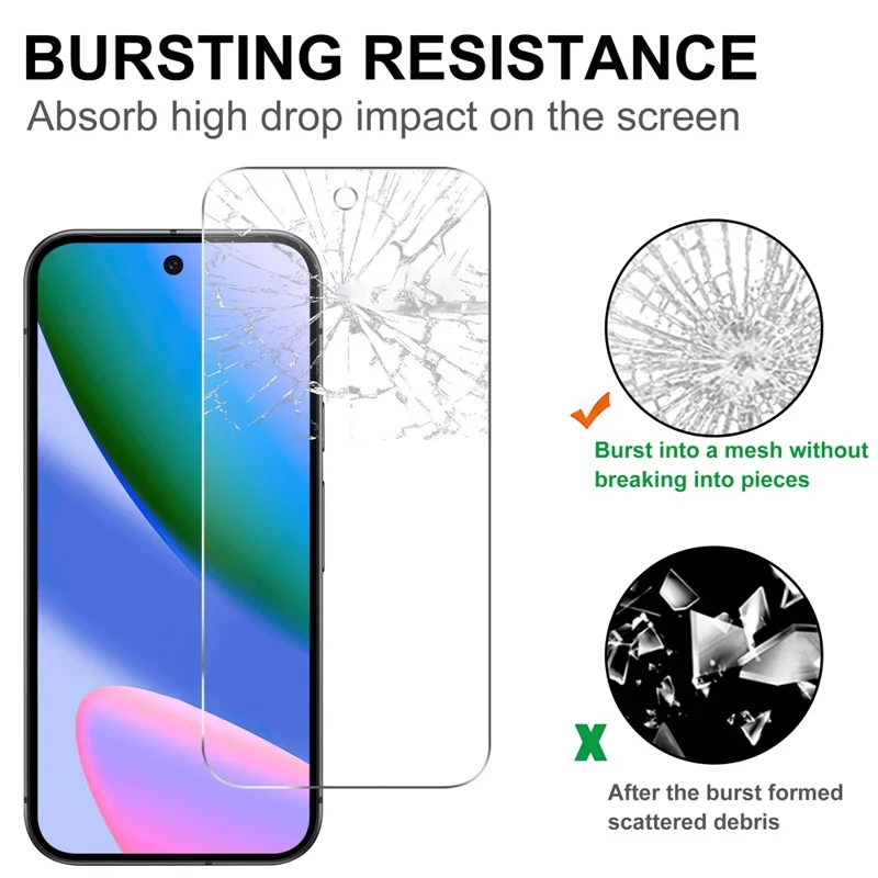 Für Google Pixel 10a Bildschirmschutz 2.5D HD Gehärtetes Glas (keine vollständige Abdeckung)