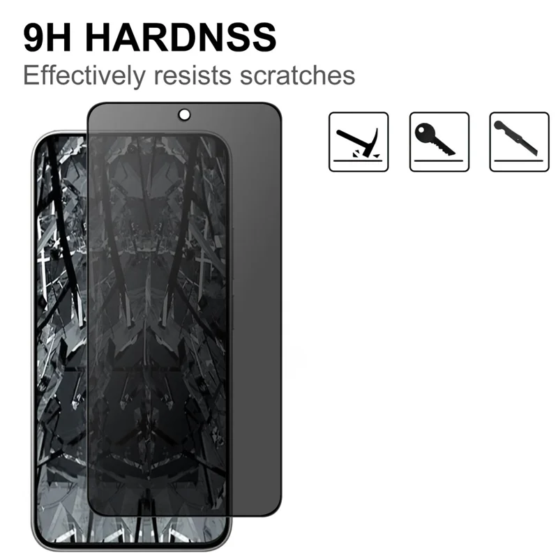 Tempered Glass For Xiaomi 15T  /  15T Pro Full Screen Protector 2.5D Arc Edge Anti-Spy Film