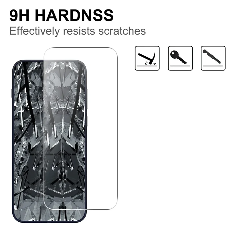 For OnePlus 15 5G Clear Tempered Glass Screen Protector Anti-Explosion Film + Camera Lens Protector