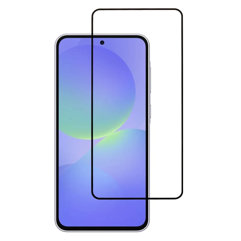 For Samsung Galaxy A37 Screen Protector Silk Printing Full Glue Full Coverage Tempered Glass Screen Film