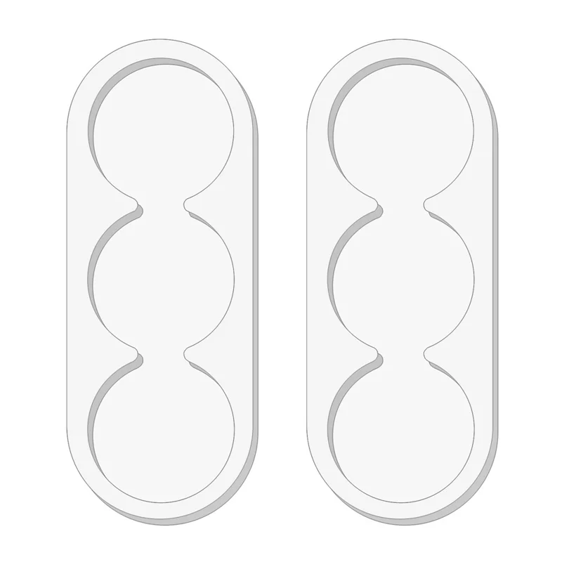 2Pcs Camera Lens Protector For Samsung Galaxy A37 5G / A57 5G 3D Arc Edge Anti-Scratch Tempered Glass Lens Film