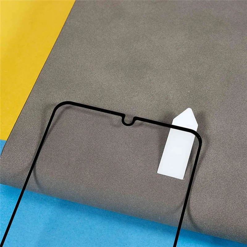 RURIHAI for ZTE Blade A72 4G 2.5D Arc Edge 0.26mm High Aluminum-silicon Glass Film Anti-explosion Secondary Hardening Full Screen Protector