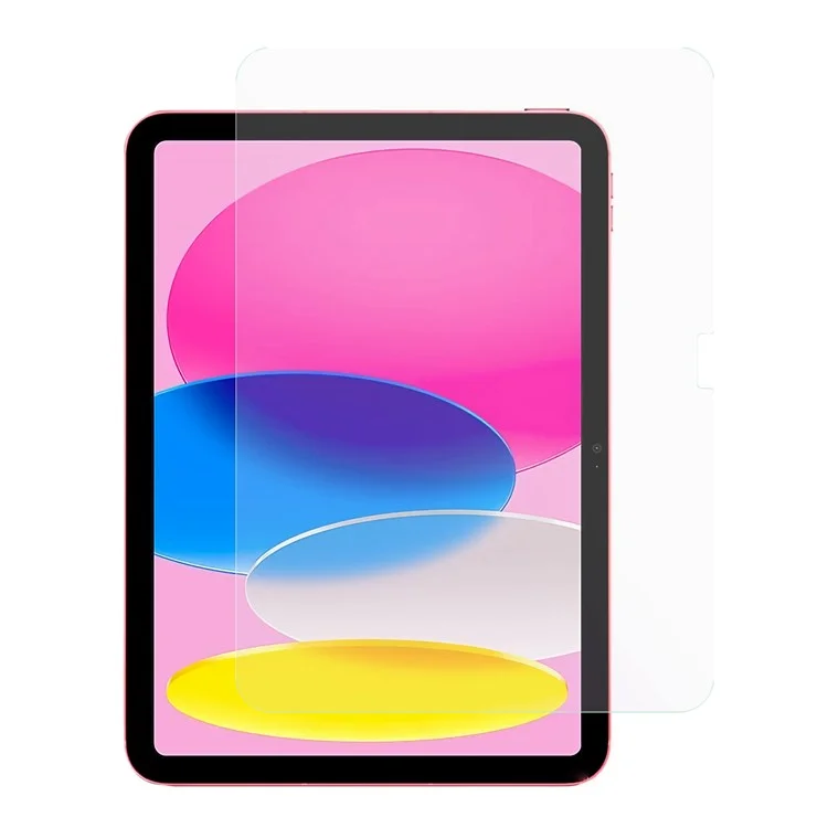 RURIHAI per iPad 10.9 (2022) Anti Purple Light AGC Glass Film Full Glue 0.18mm 2.5D Arc Edge Tempered Glass Full Screen Protector