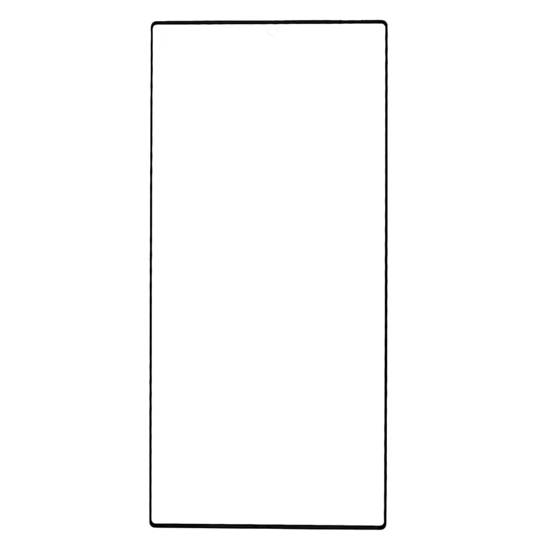 For Samsung Galaxy S23 Ultra 3D Curved Surface Anti-explosion Side Glue Full Coverage HD Clear Tempered Glass Film (Support Fingerprint Unlocking)