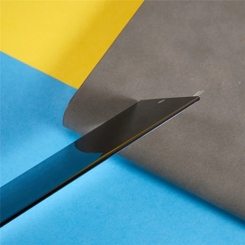 Protecteur d'écran pour Samsung Galaxy S23 Ultra, verre trempé incurvé 3D anti-explosion anti-espionnage avec couverture complète (colle sur les côtés)