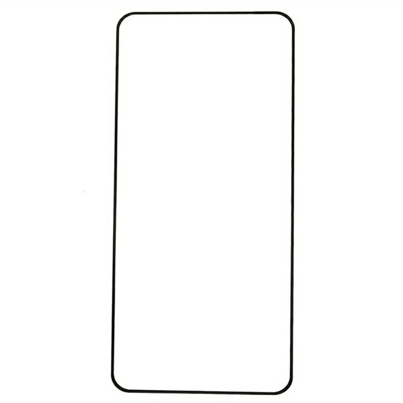 For Honor 500 5G Screen Protector Full Glue Silk Printing Tempered Glass Film Support Fingerprint Unlock