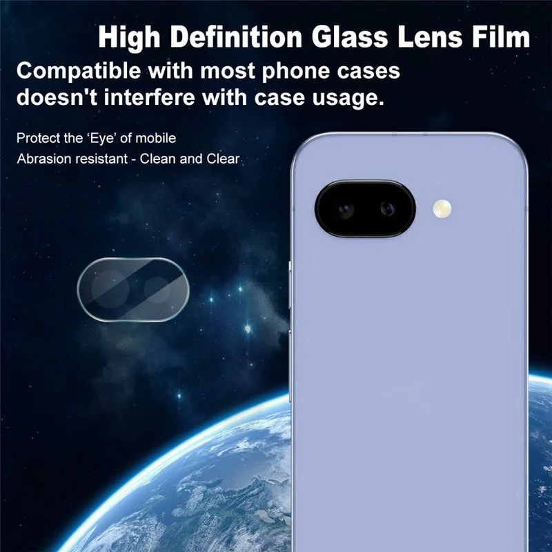 IMAK For Google Pixel 10a Full Coverage Camera Lens Protector Slim Tempered Glass Lens Film