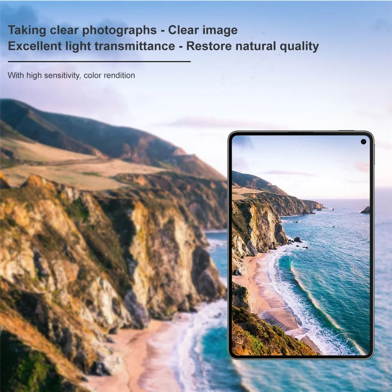 IMAK For Huawei MatePad Mini Camera Lens Protector Tempered Glass HD Clear Full Cover Lens Film (Black Version)