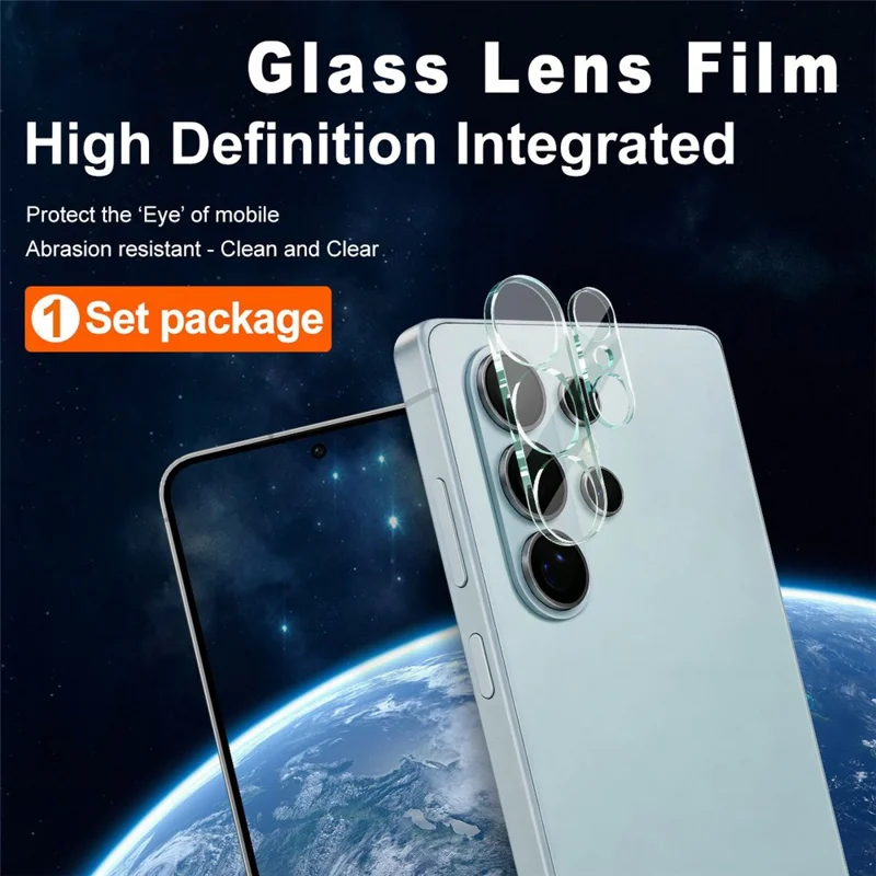 IMAK pour Samsung Galaxy S26 Ultra Verre Trempé Protecteur d'Objectif Caméra Intégral + Couvercle d'Objectif en Acrylique