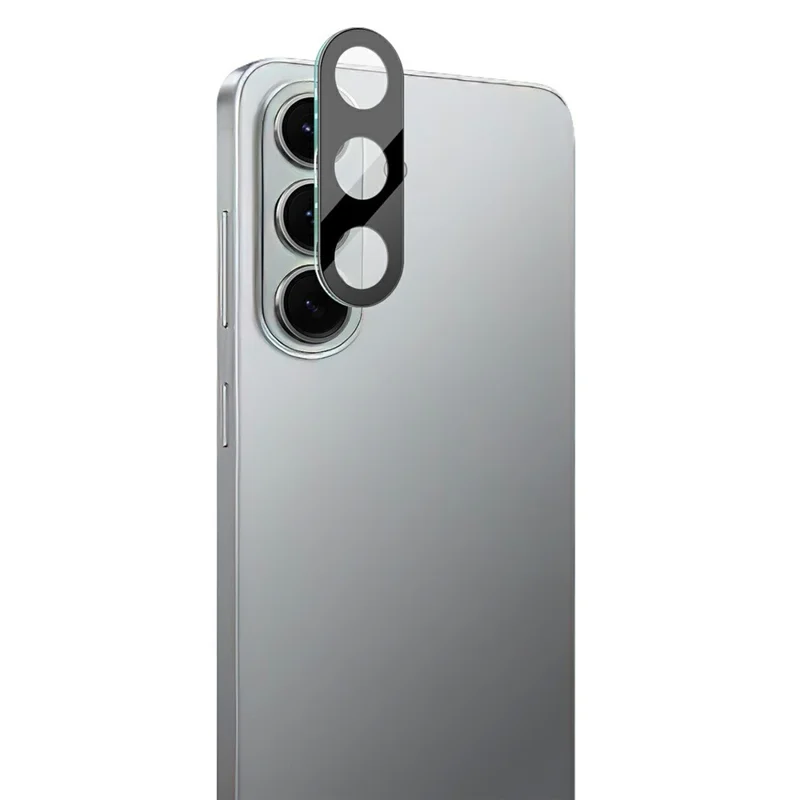 IMAK für Samsung Galaxy S26 gehärtetes Glas Vollschutz Objektivfolie + Acryl Cap (schwarze Version)