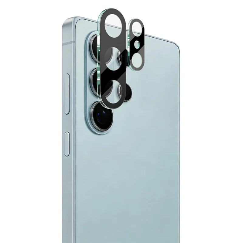 IMAK für Samsung Galaxy S26 Ultra gehärtetes Glas Vollschutz Objektivfolie + Acryl Cap (schwarze Version)