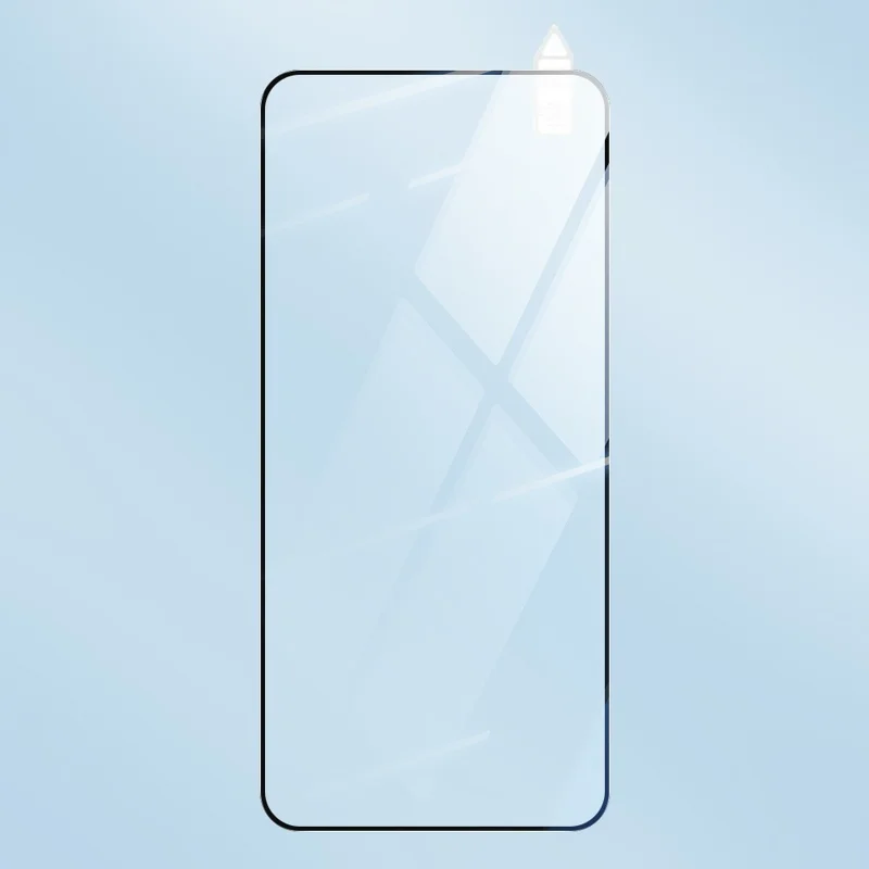 RURIHAI Protector de Pantalla Completo para Nothing Phone (3a) Lite 5G, Película de Vidrio de Alta Resistencia con Silicona de Aluminio, Adhesivo Completo, Doble Temple