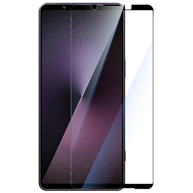 RURIHAI för Sony Xperia 1 VII, fullskärmsbeskydd, helklistrad, sekundärhärdad film av högkvalitativ aluminium-siliciumglas