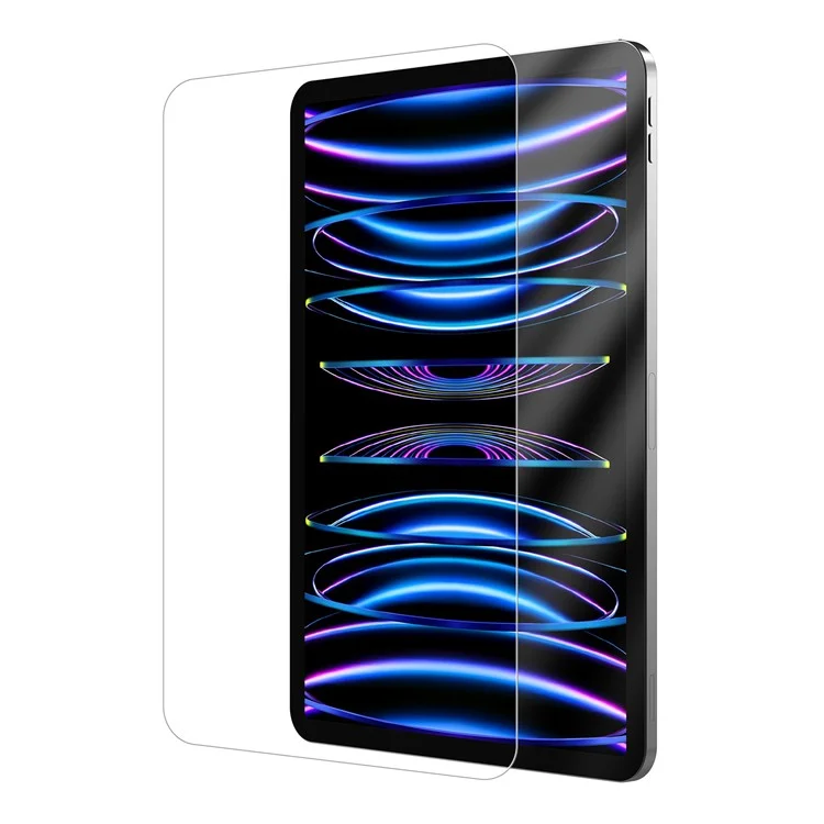 NILLKIN Pure Series para iPad Pro 12.9 (2020) / (2021) / (2022) Protetor de Tela Ultra Claro Película Anti-Reflexo de Tela Cheia Corning Gorilla Glass Film