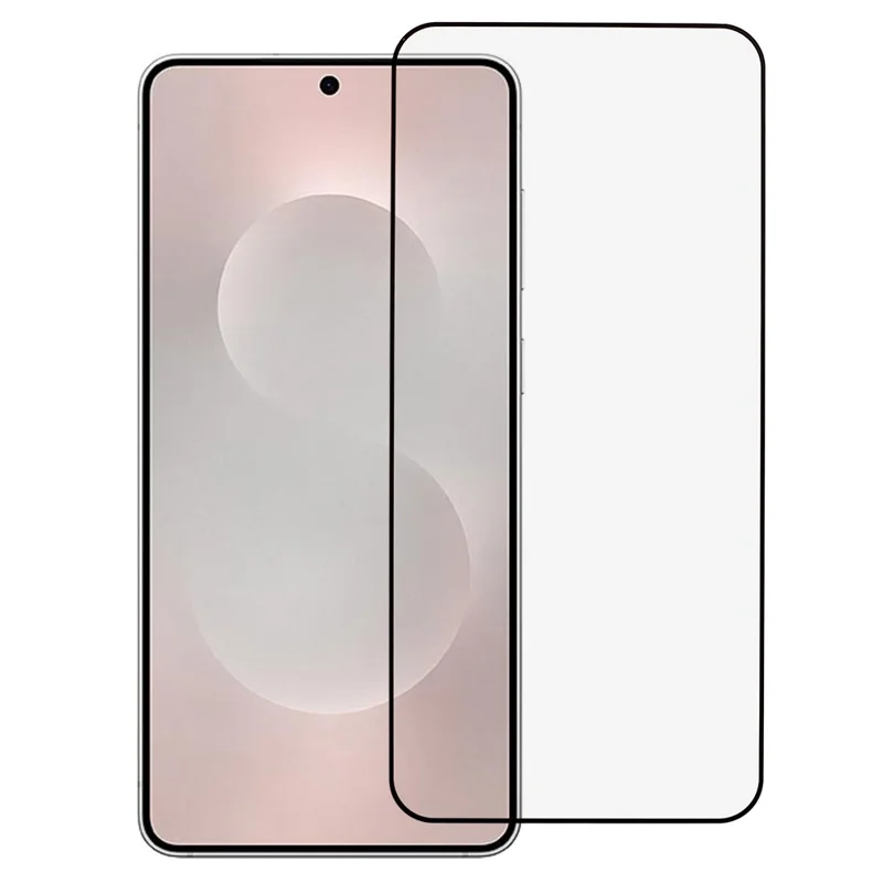 For Samsung Galaxy S26+ Tempered Glass Full Glue Full Screen Protector Support Fingerprint Unlock