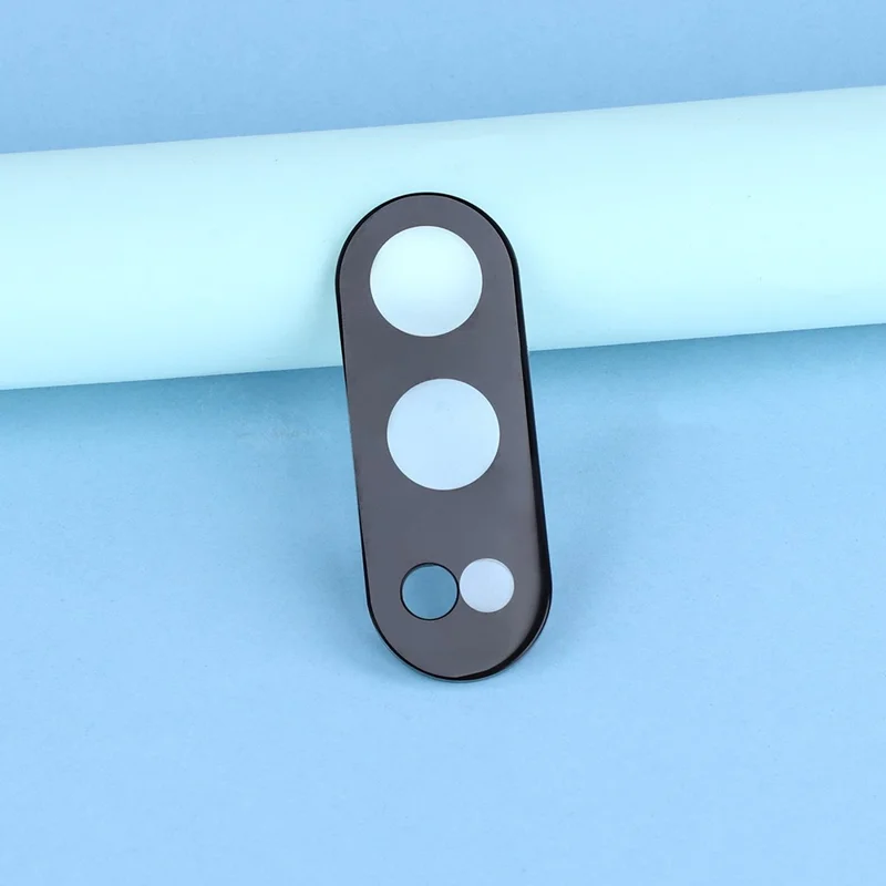 For Honor 500 5G Silk Printing Camera Lens Film Tempered Glass Lens Protector with Bottom Plate