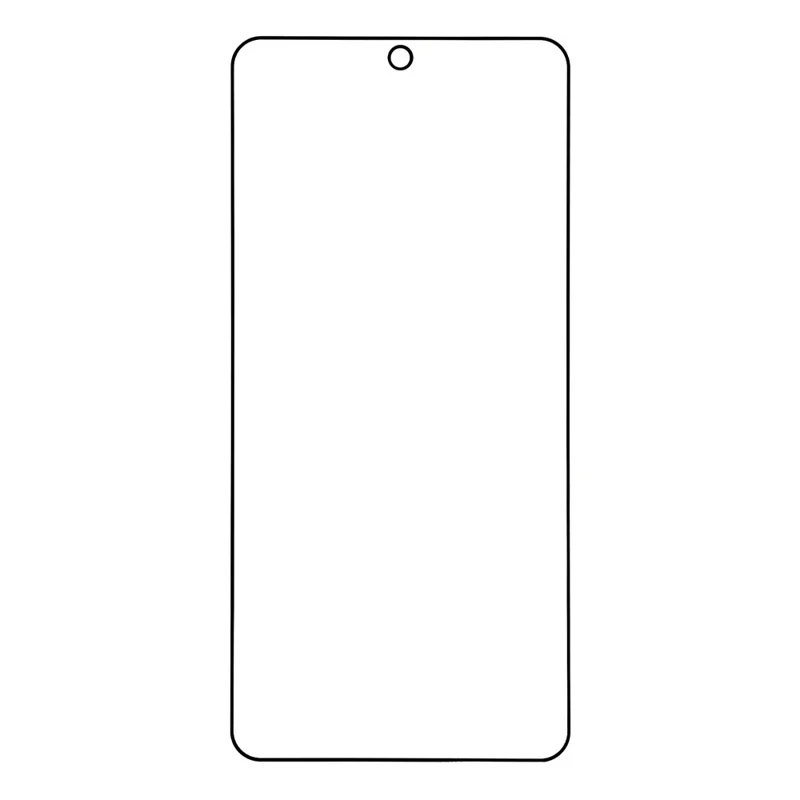 Til Samsung Galaxy S26+ fuldskærm, tempered glass, fuld lim, silkeprint skærmprotector (fingeraftryksgenkendelse)