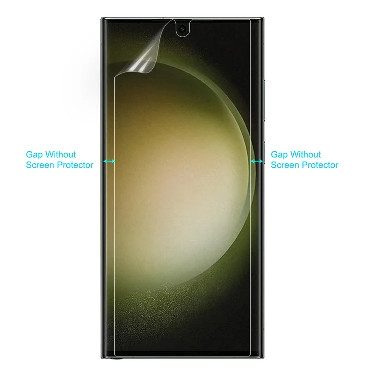 For Samsung Galaxy S23 Ultra Paper-like Screen Protector Anti-glare Ultra Clear Anti-scratch Write Like Paper PET Screen Film