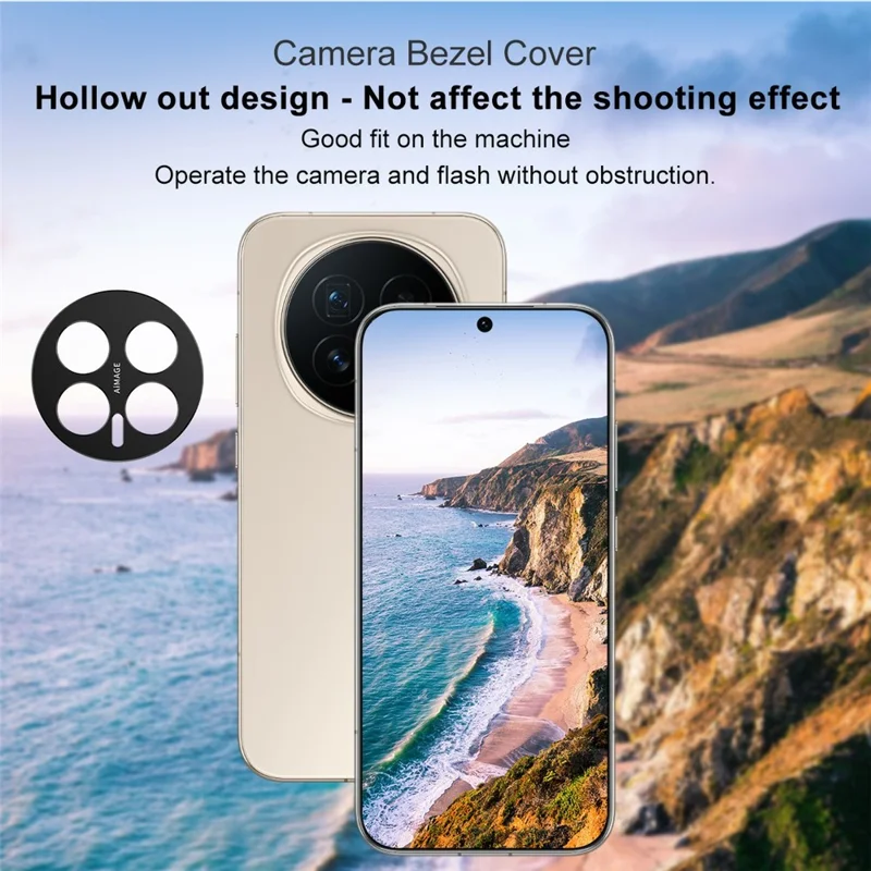 IMAK For Honor Magic8 5G Metal Camera Lens Protector Lens Protective Cover