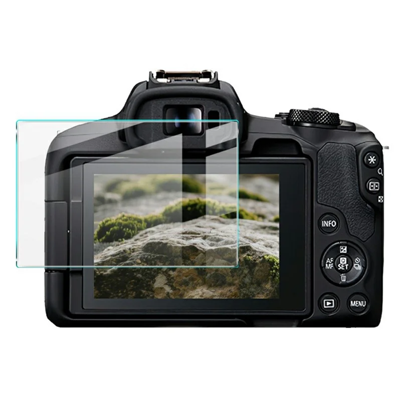 Protezione per schermo in vetro temperato IMAK serie H per Canon EOS R50, pellicola protettiva per schermo con colla completa e copertura totale