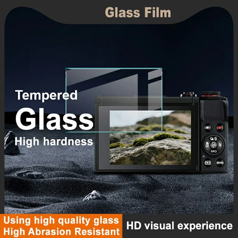 IMAK H Series Für Canon PowerShot G7 X Mark III Gehärtetes Glas Displayschutzfolie Kamerafolie