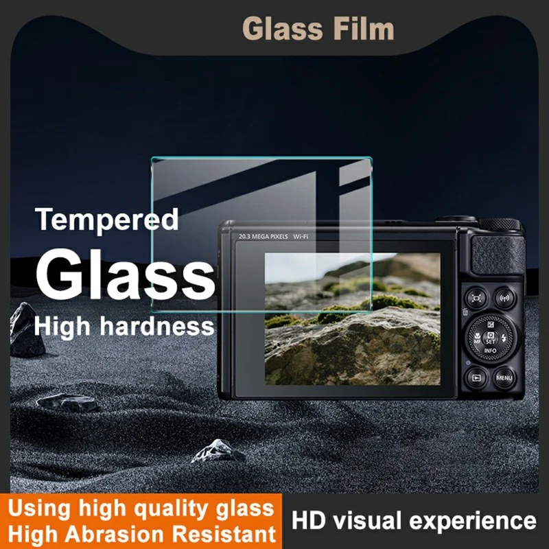 IMAK Série H pour Canon PowerShot SX740 HS Protecteur d'écran en verre trempé Film pour appareil photo