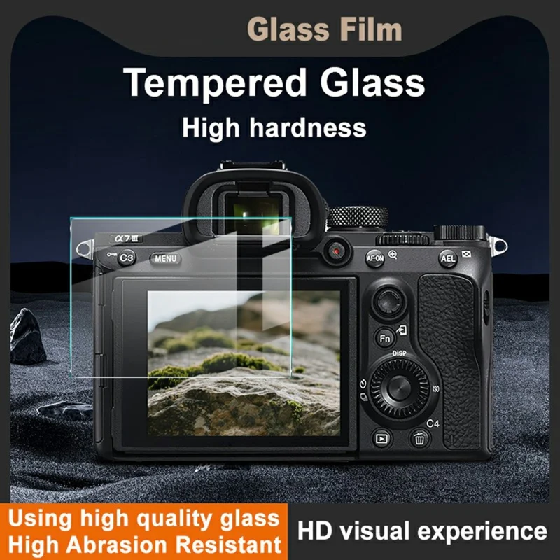 IMAK H Series Voor Sony Alpha 7 III Gehard Glas Schermprotector Camerafolie