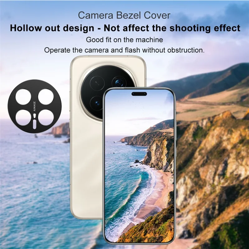 IMAK For Honor Magic8 Pro 5G Metal Camera Lens Protector Lens Protective Cover