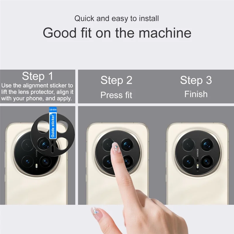 IMAK For Honor Magic8 Pro 5G Metal Camera Lens Protector Lens Protective Cover