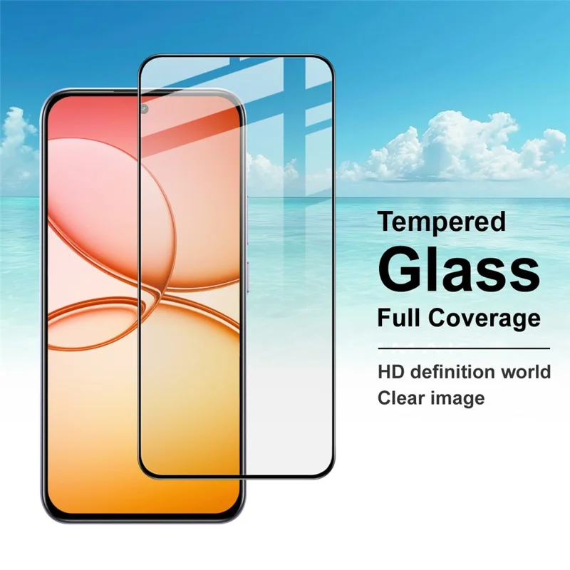 IMAK Pro+ Series For Realme C85 Pro 4G Tempered Glass Full Screen Protector Sensitive Touch Film
