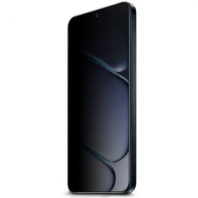 IMAK Privacy Screen Protector for OnePlus Ace 6 5G / Ace 6T 5G / 15R 5G Anti Peep Full Cover Tempered Glass Film (Fingerprint Unlock)