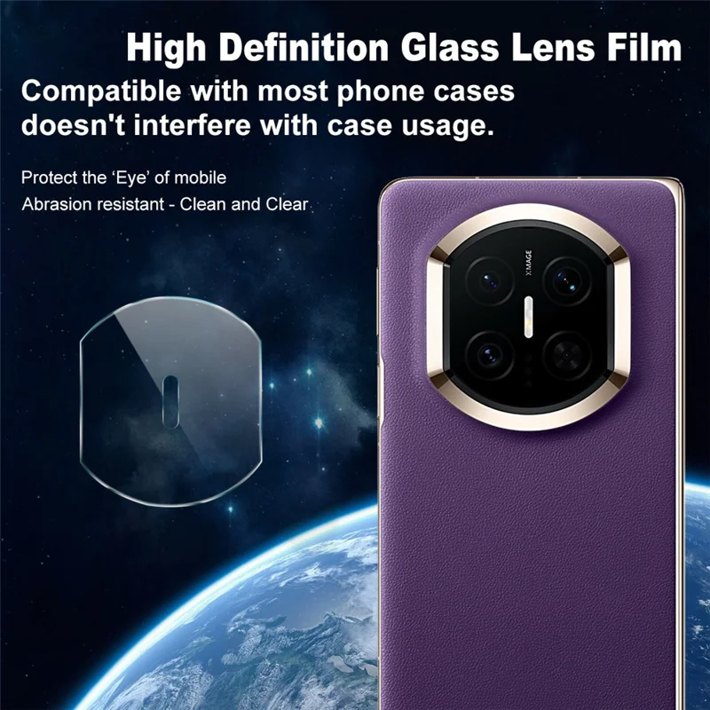 IMAK For Huawei Mate X7 Full Coverage Camera Lens Protector Slim Tempered Glass Lens Film
