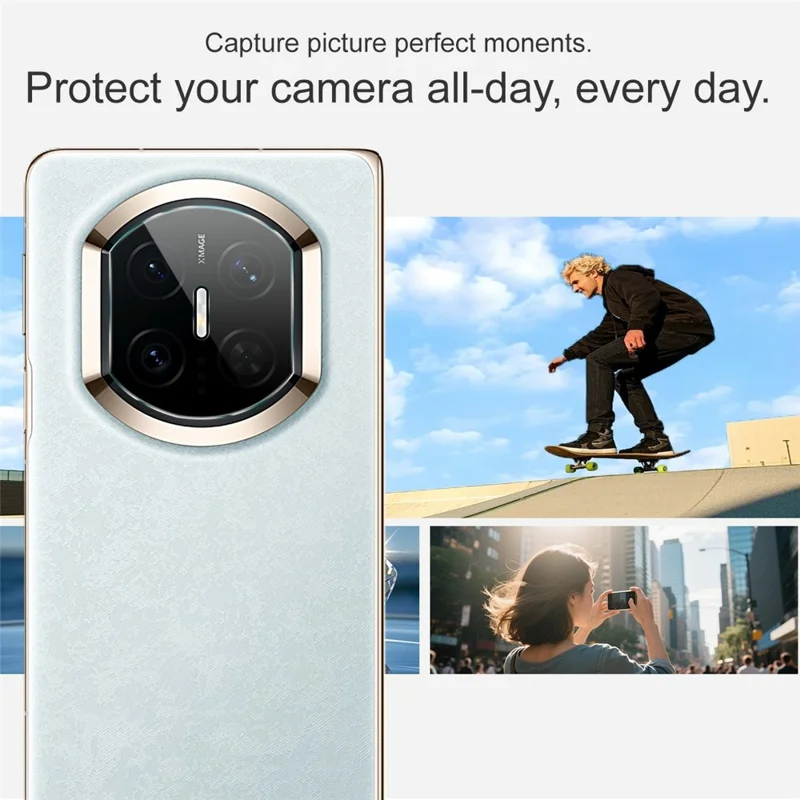 IMAK For Huawei Mate X7 Full Coverage Camera Lens Protector Slim Tempered Glass Lens Film