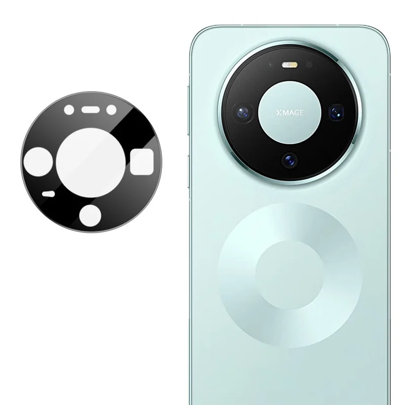 IMAK til Huawei Mate 80 / Mate 80 Pro, beskyttelse af kameraobjektiv i kvalitetsglas med selvcentrerende ramme (sort version)