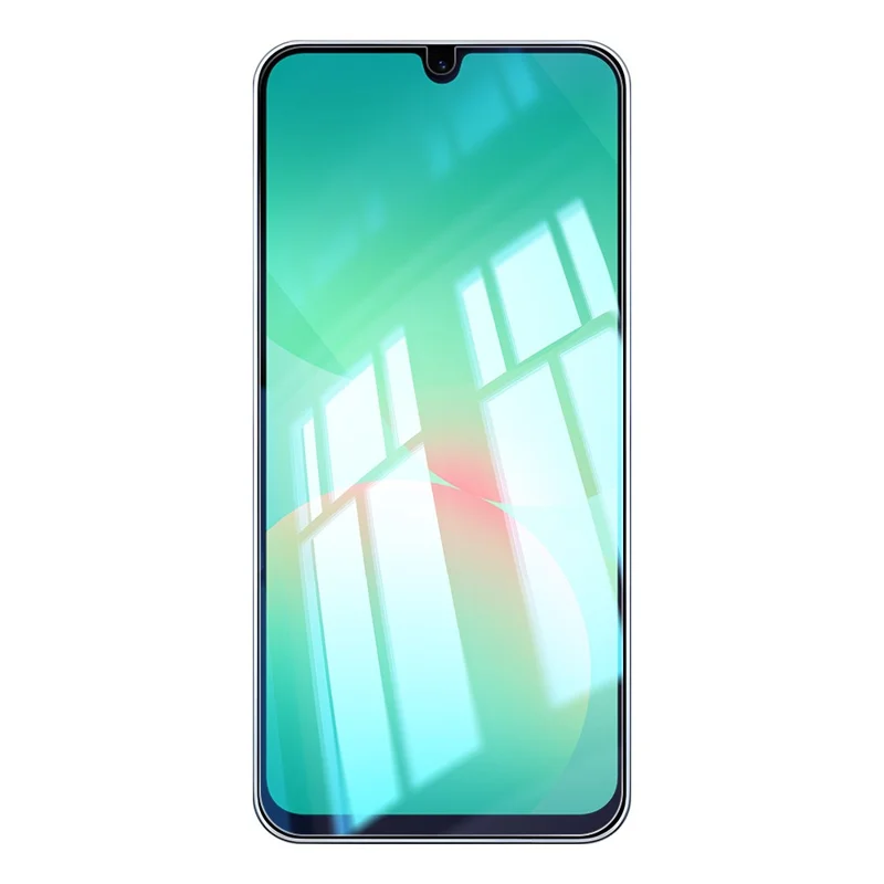 RURIHAI Protector de Pantalla Completa para Samsung Galaxy A27, Película de Vidrio de Alta Resistencia de Aluminio-Silicio con Doble Temple