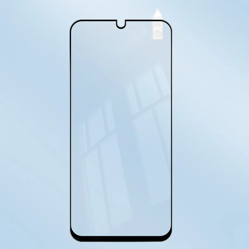 RURIHAI Protector de Pantalla Completa para Samsung Galaxy A27, Película de Vidrio de Alta Resistencia de Aluminio-Silicio con Doble Temple