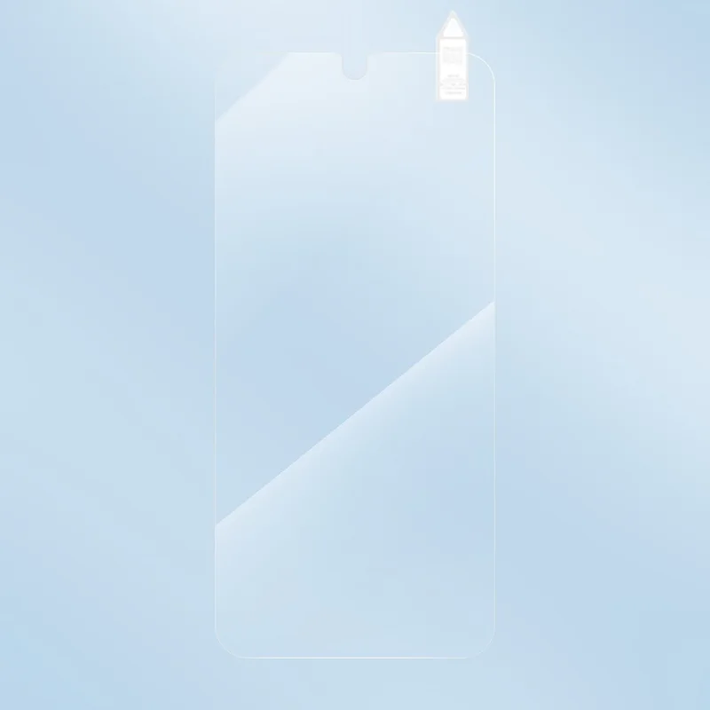 RURIHAI 10 Unidades Protector de Pantalla para Samsung Galaxy A27, Película de Vidrio de Alta Silicona de Aluminio con Adhesivo Completo, 0.26 mm, Borde Curvado 2.5D (NO Cubrimiento Total)