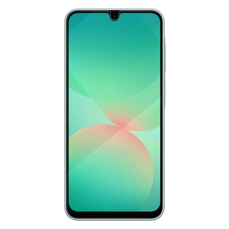 RURIHAI Protector de Pantalla para Samsung Galaxy A27 0,26 mm 2,5D de Vidrio de Alta Silicona de Aluminio con Adhesivo Completo (NO Cobertura Total)