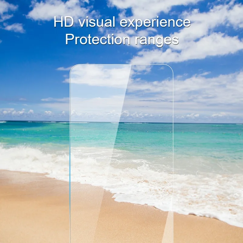 AMORUS Para Xiaomi Poco C85 5G Protetor de Ecrã Frontal 2.5D Arc Edge 9H Película de Vidro de Alta Qualidade em Alumínio-Silício (Cola Total, Não Cobertura Total)